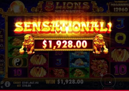 Play 5 Lions Megaways Slot Game